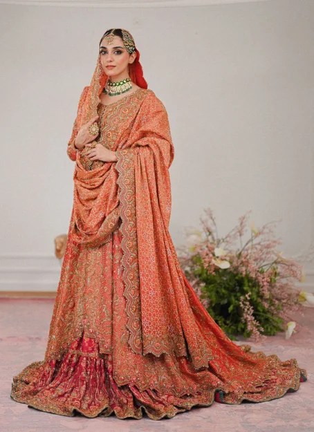 Maisha Trailed Kalidaar With Farshi Bridal